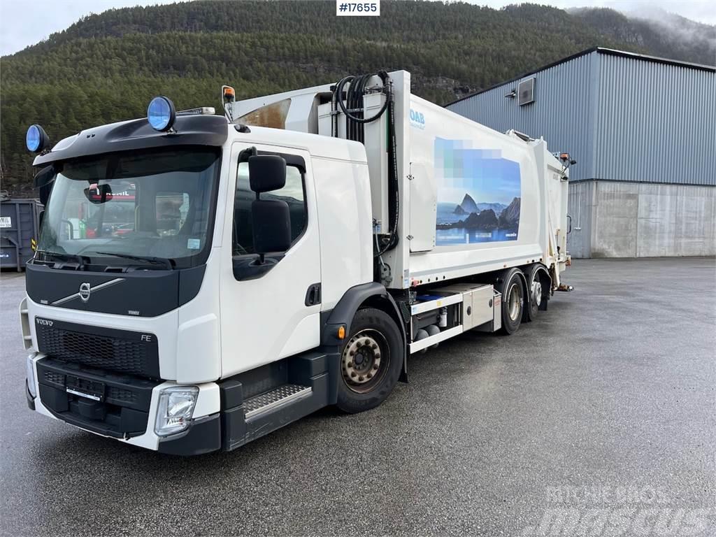 Volvo FE garbage truck 6x2 rep. object see km condition! Waste trucks
