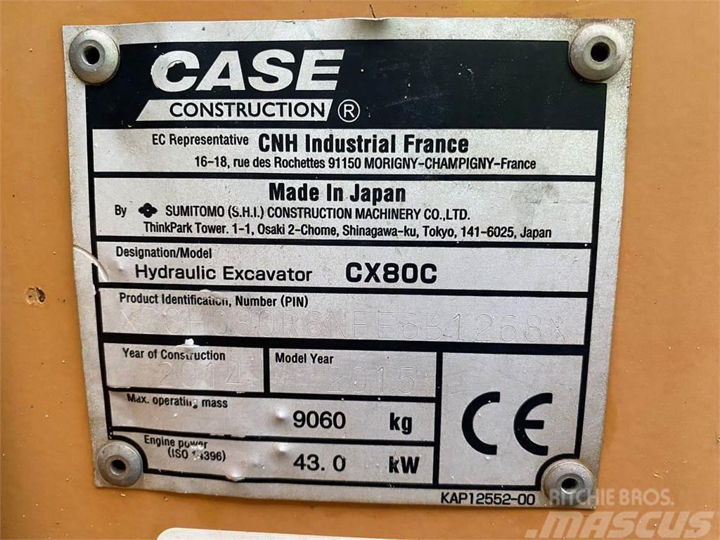 CASE CX 80 C Crawler excavators