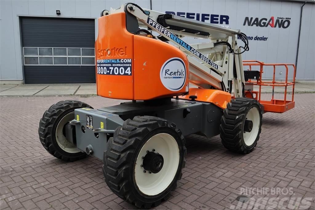 Snorkel A46JRT VALID INSPECTION, *GUARANTEE! Diesel, 4x4 D Articulated boom lifts