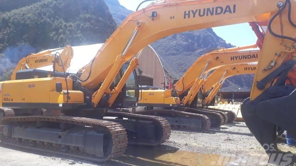 Hyundai 450LC Crawler excavators