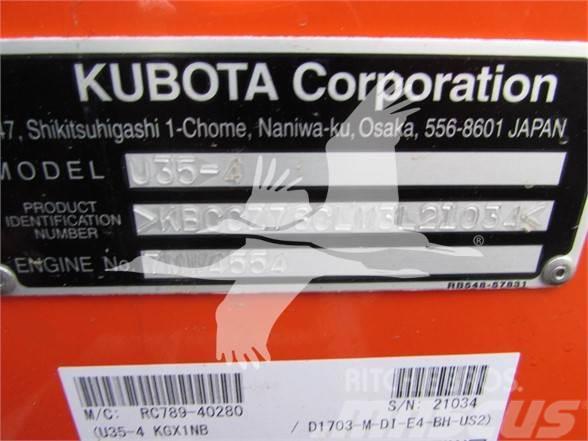 Kubota U35-4 Mini excavators < 7t (Mini diggers)
