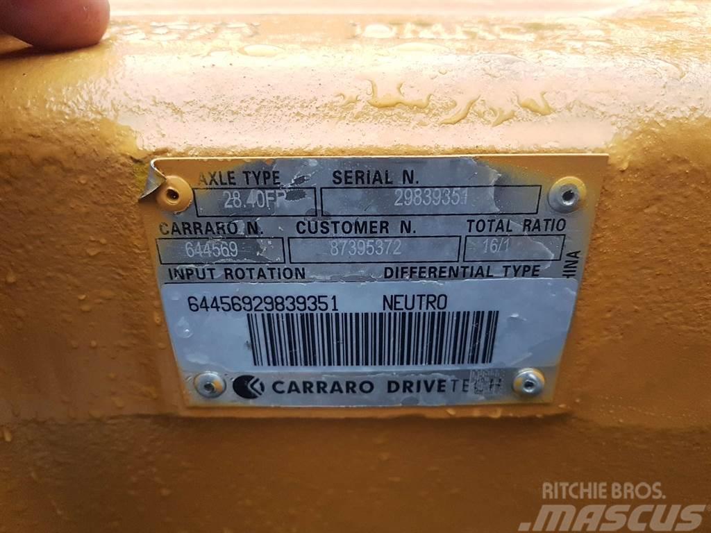 Carraro 28.40FR-644569-Axle/Achse/As Axles
