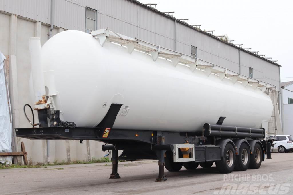 Feldbinder KIP 60.3 Schüttgut Silo 60m3 Liftachse TÜV Tanker semi-trailers
