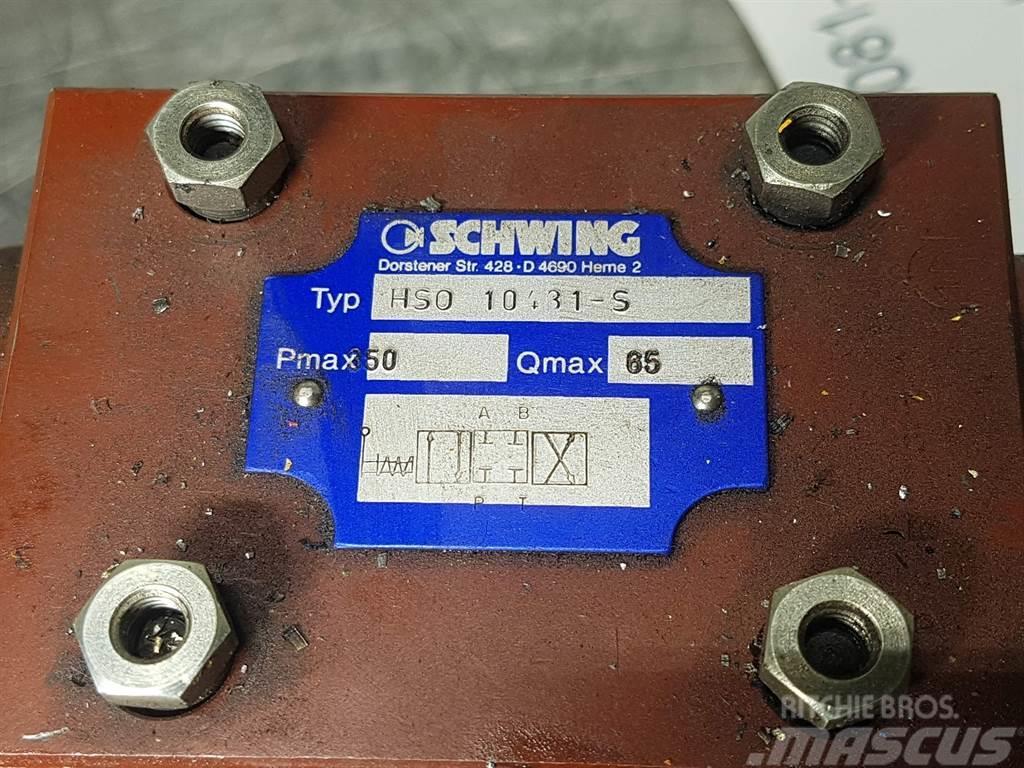 Schwing HSO 10431-S - Valve/Ventile/Ventiel Hydraulics