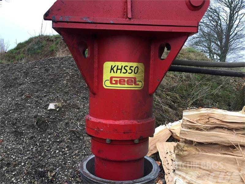 Geel Kegleflækker KHS 25 Wood splitters and cutters