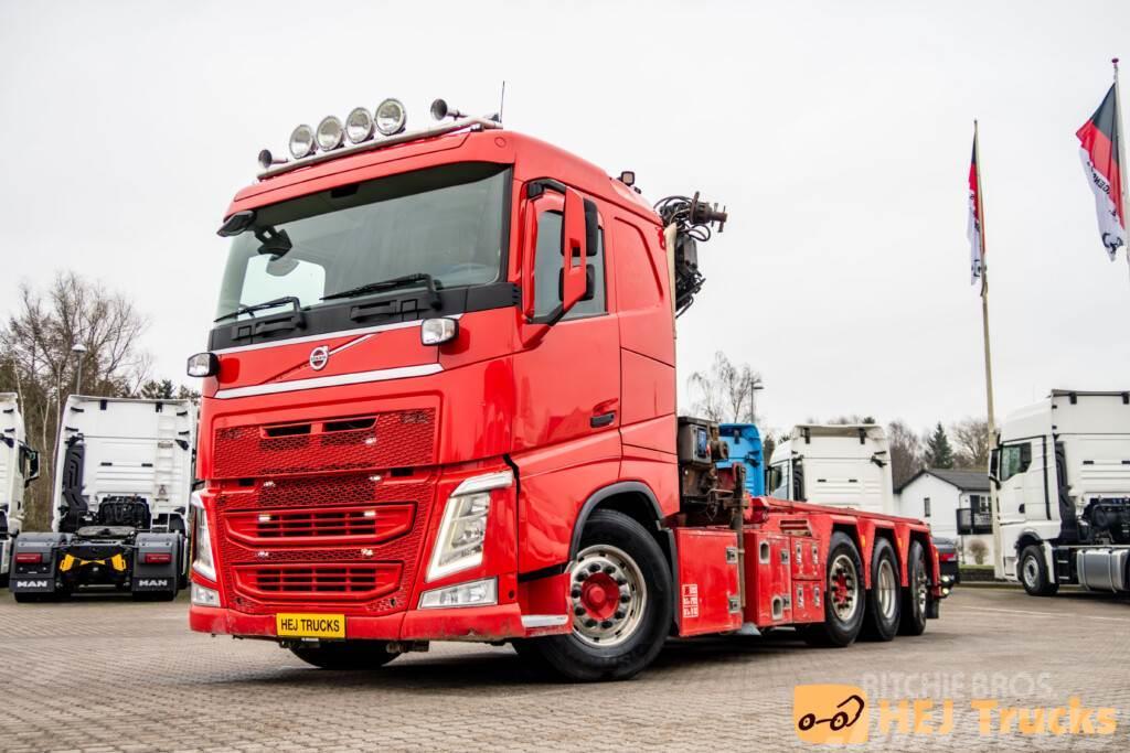 Volvo FH 500 8x2*6 m. Wirehejs/Kran Crane trucks
