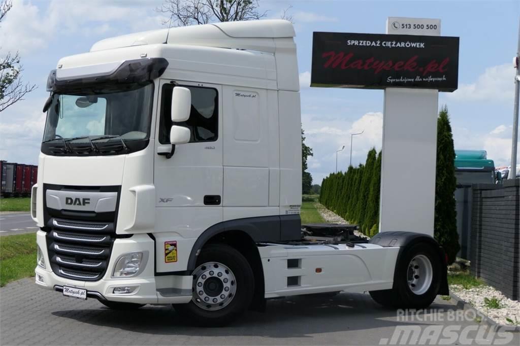 DAF XF 480 / SPACE CAB / RETARDER / I-PARK COOL / HYDR Tractor Units