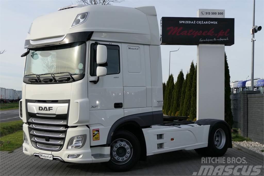 DAF XF 480 / SUPER SPACE CAB / I-PARK COOL / OPONY 100 Tractor Units