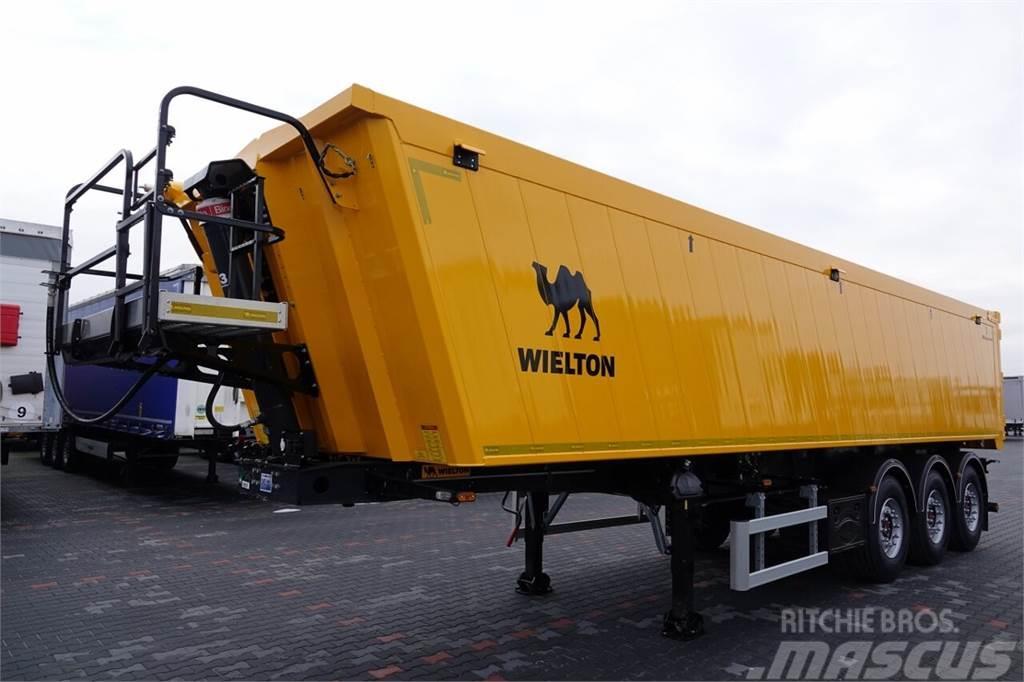 Wielton NOWA 2024 R / WYWROTKA 40 M3 /  MULDA ALUMINIOWA / Tipper semi-trailers