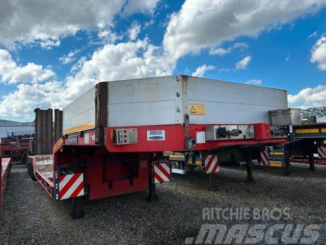 Goldhofer Tiefbett /ausziehbar Low loader-semi-trailers
