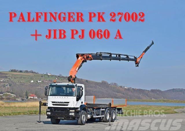 Iveco TRAKKER 410* PK 27002 + JIB PJ060A + FUNK * 6x4 Crane trucks