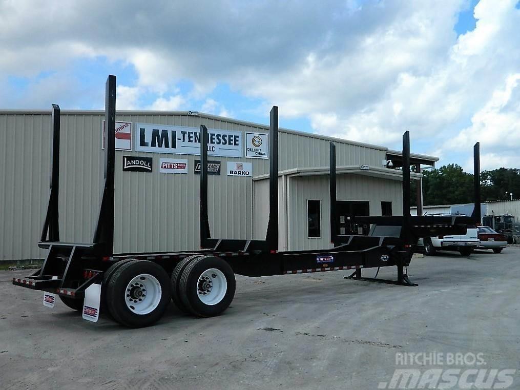 Pitts LP40-4L Single Point Timber semi-trailers