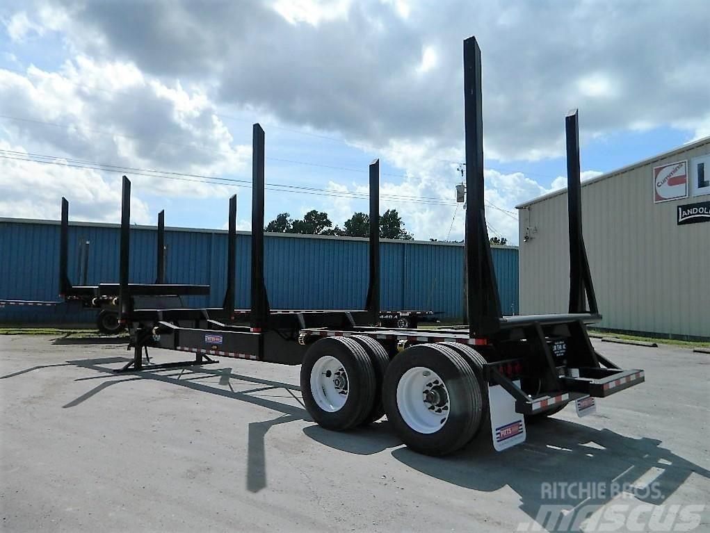 Pitts LP40-4L Single Point Timber semi-trailers