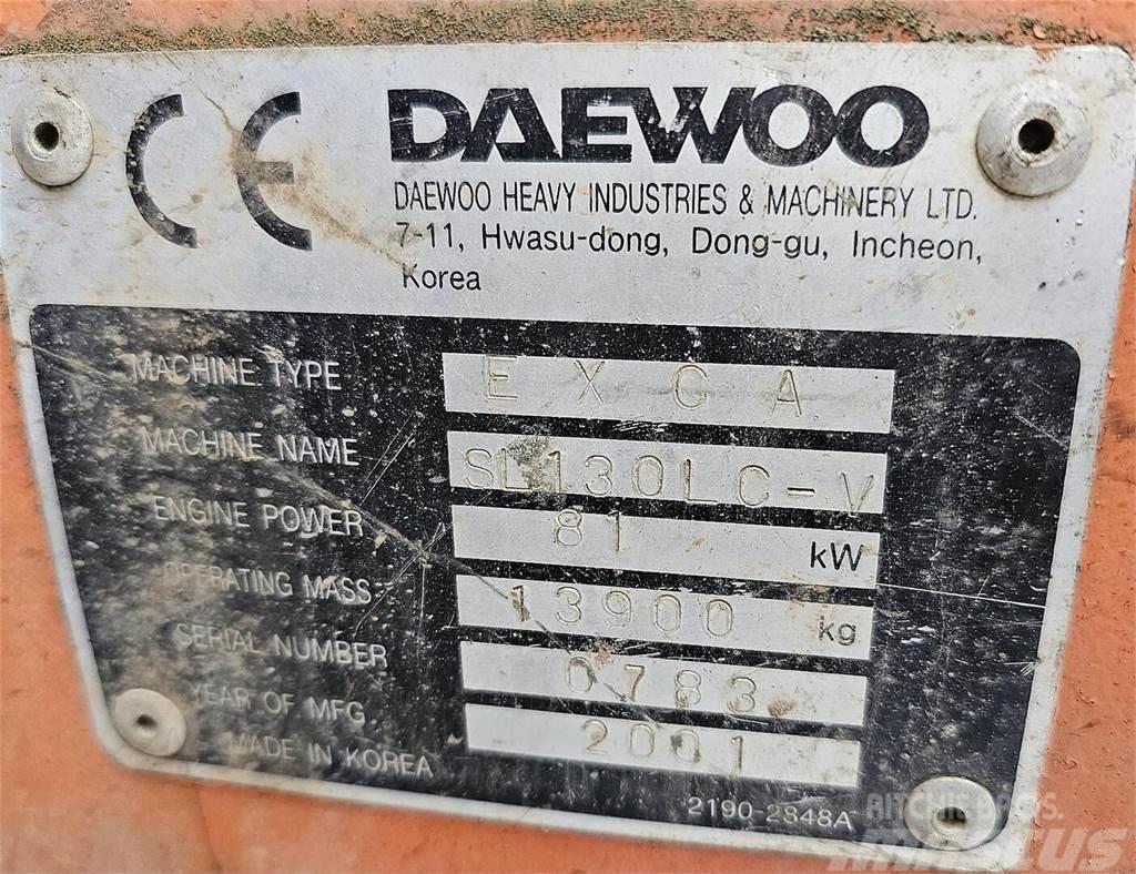Daewoo Solar 130 LC-V Crawler excavators