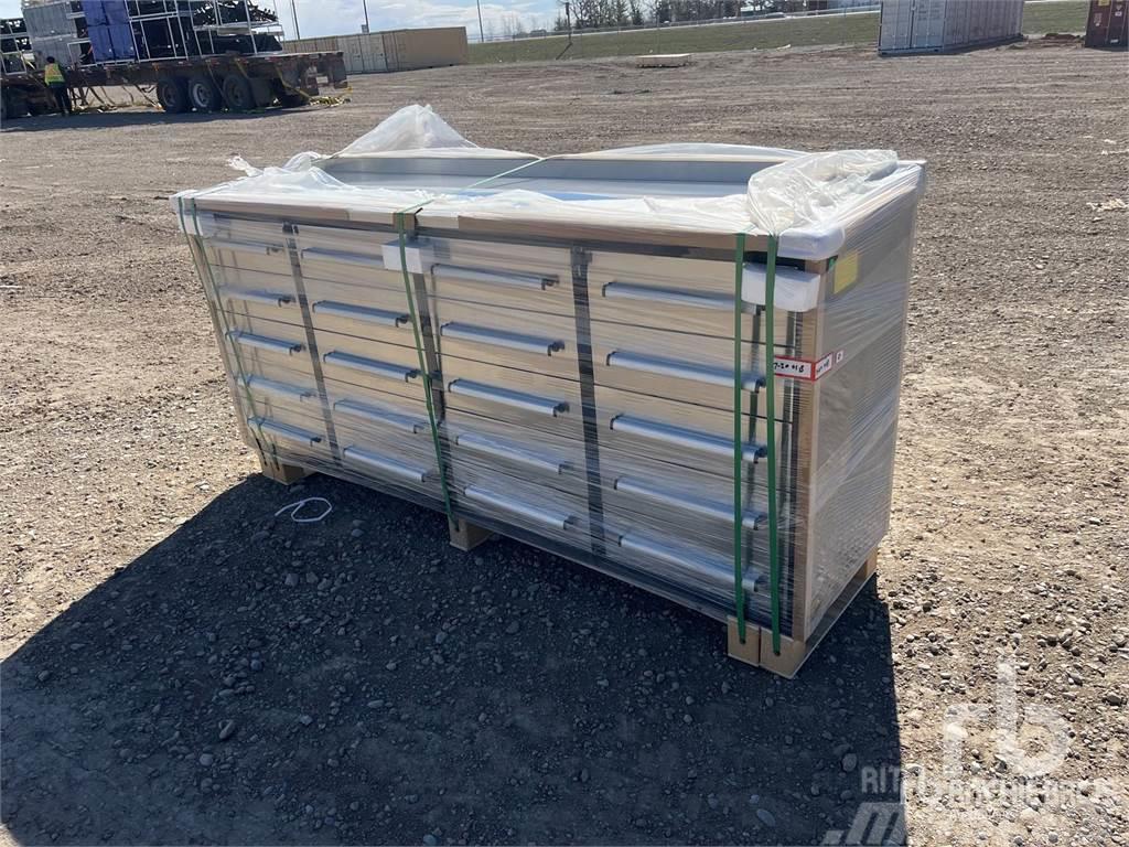 Suihe 7 ft 4 in 20-Drawer Stainless S ... Other