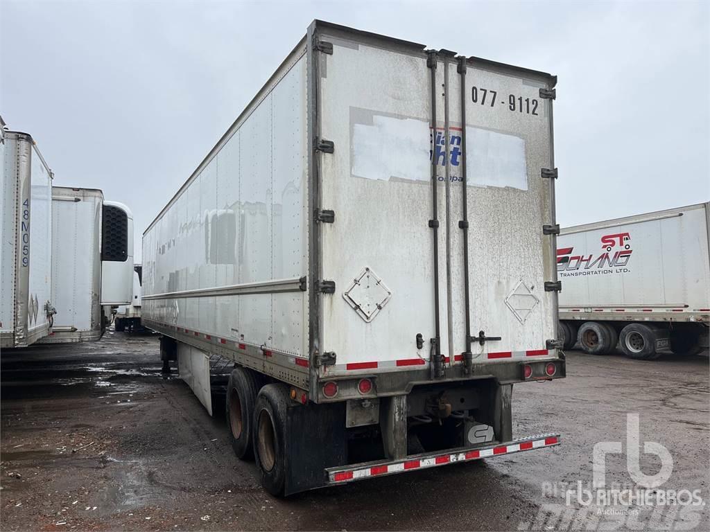 Trailmobile 53 ft x 102 in T/A Heated Box body semi-trailers