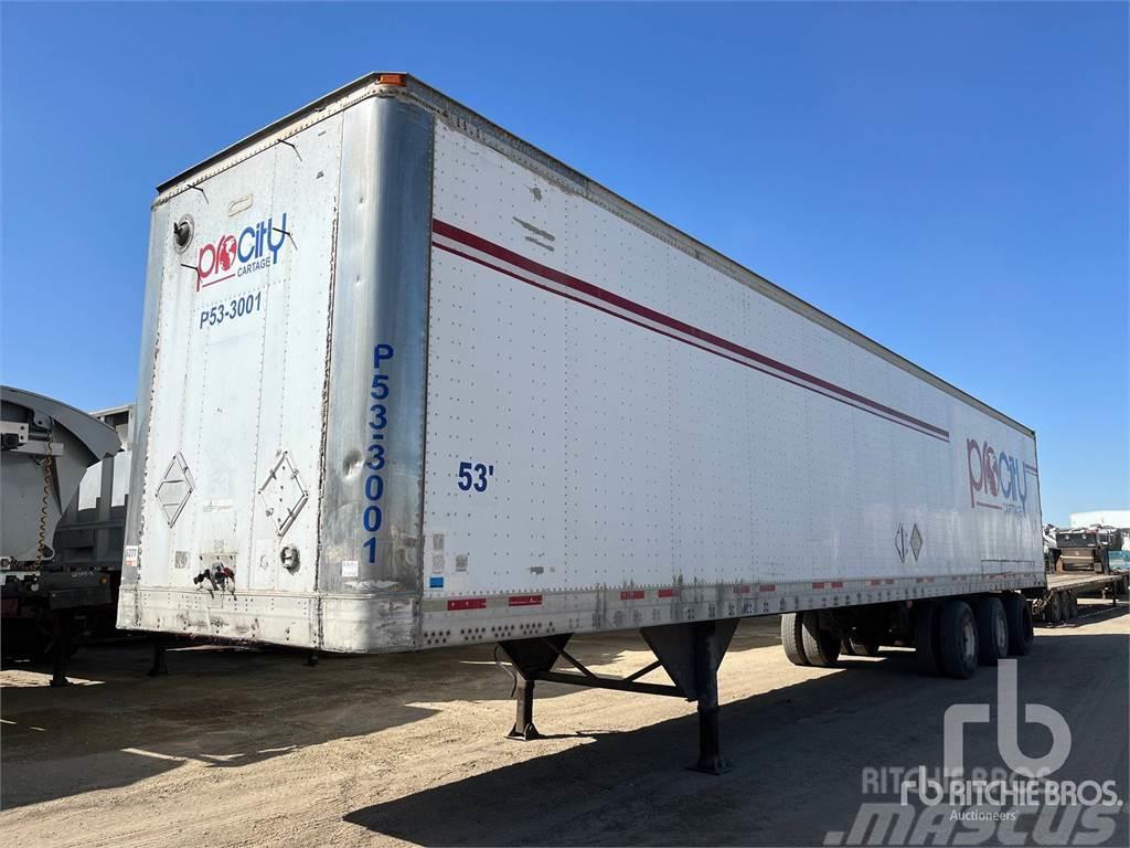 Trailmobile 53 ft x 102 in Tri/A Box body semi-trailers