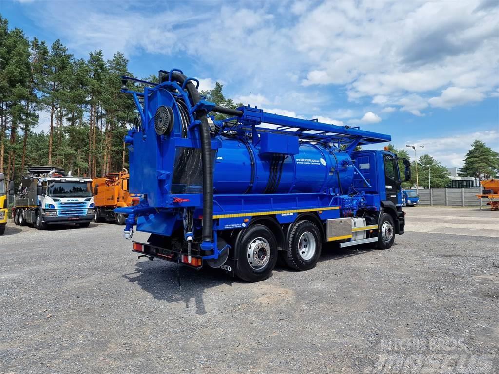 Iveco WUKO MULLER KOMBI FOR CHANNEL CLEANING Combi / vacuum trucks