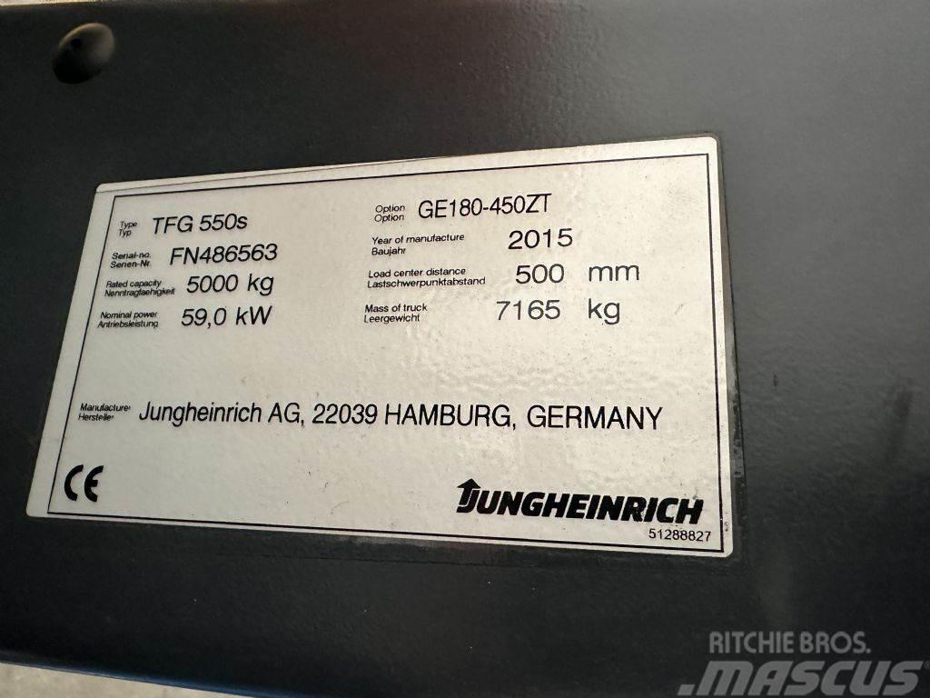 Jungheinrich TFG 550s - nur 1080 Stunden !!! LPG trucks