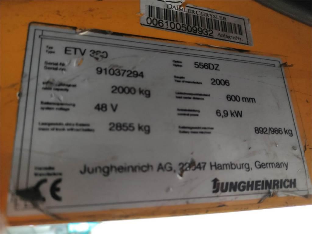 Jungheinrich ETV320 Reach trucks