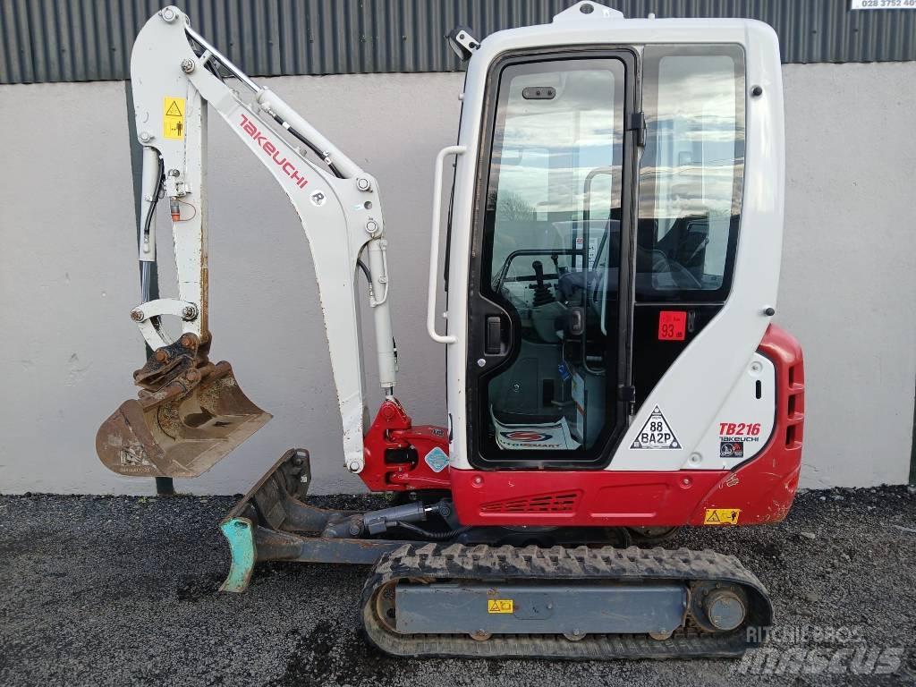 Takeuchi TB 216 Minikoparki