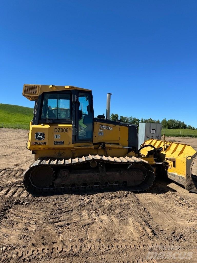 DEERE 700J Spycharki gąsienicowe