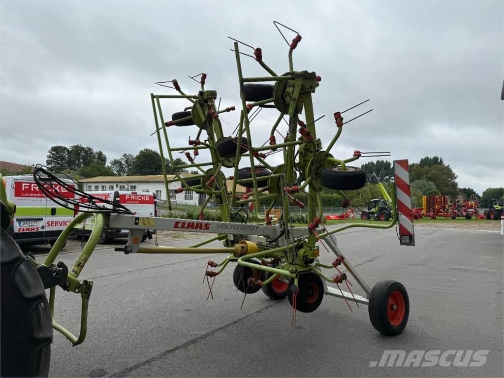 CLAAS Volto 870 T Zgrabiarki i przetrząsacze