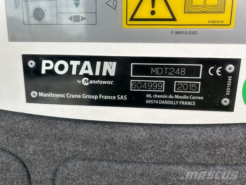 Potain MDT248-J10 Żurawie wieżowe
