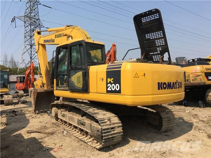 Komatsu PC 200-7 Koparki gąsienicowe