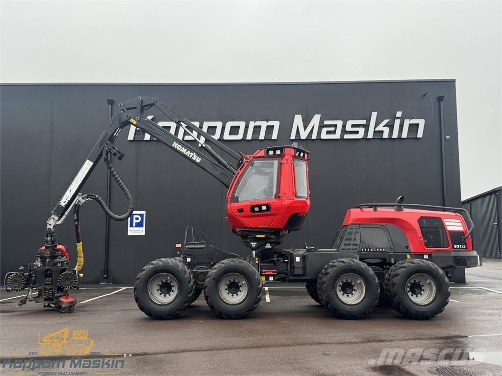 Komatsu 931XC Harwestery