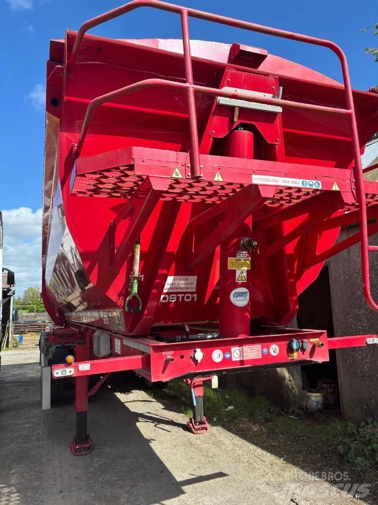 Fruehauf Halfpipe Naczepy wywrotki / wanny