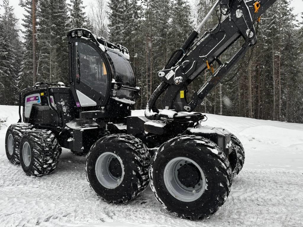 Logset 8HGTE Hybrid Harwestery