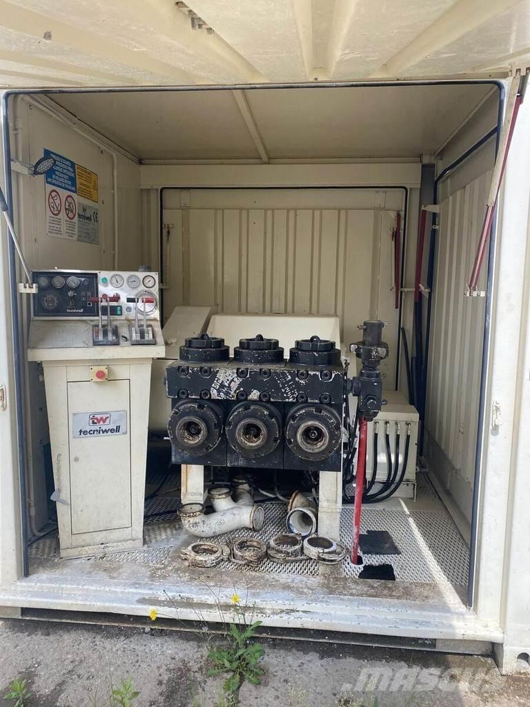  Tecniwell TW 400 Samojezdne pompy do betonu