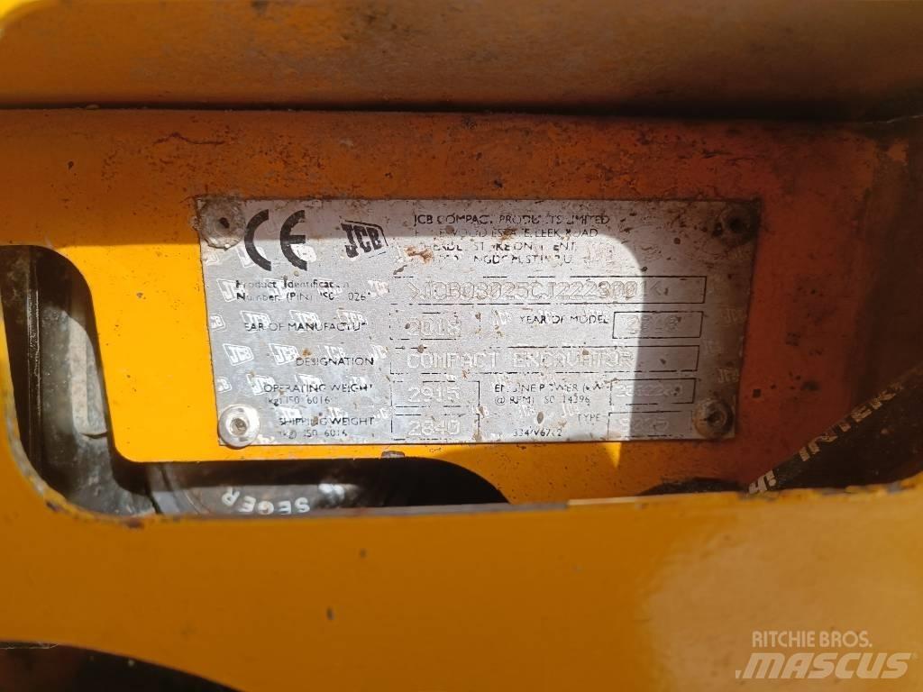 JCB 8025 ZTS Koparki gąsienicowe