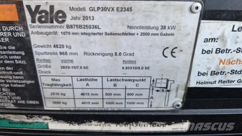 Yale GLP30VX Wózki widłowe inne