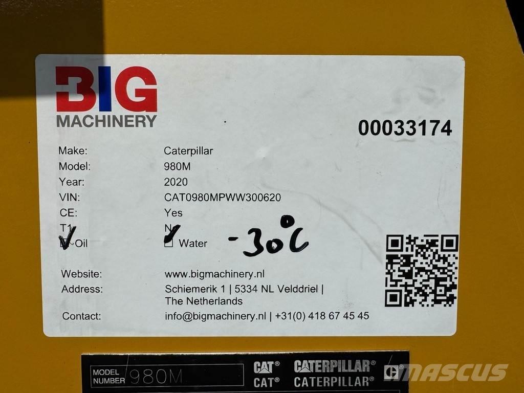 CAT 980M Ładowarki kołowe