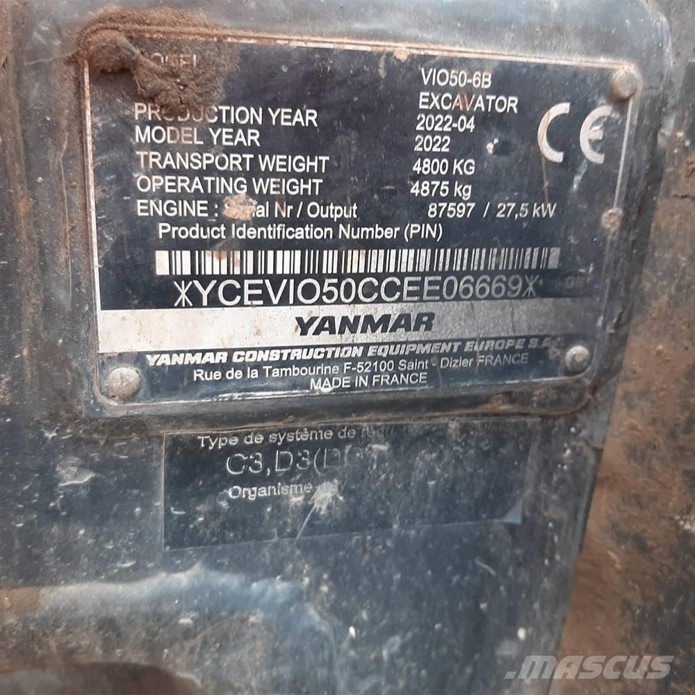 Yanmar Vio 50 Minikoparki