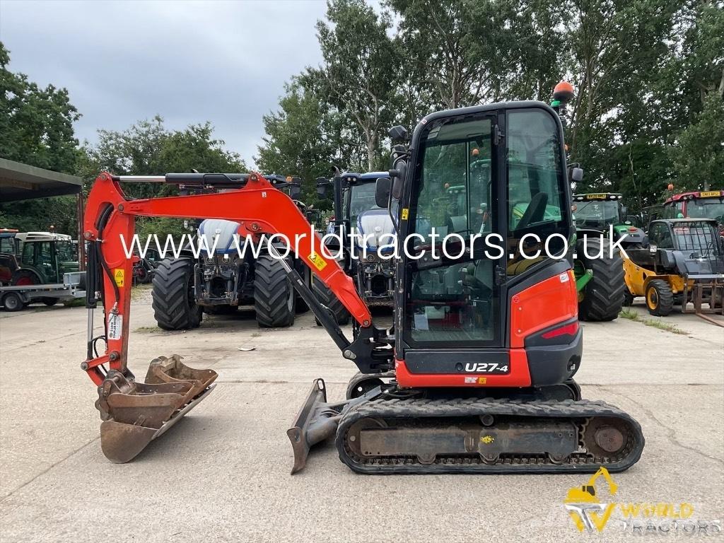 Kubota U 27-4 Minikoparki