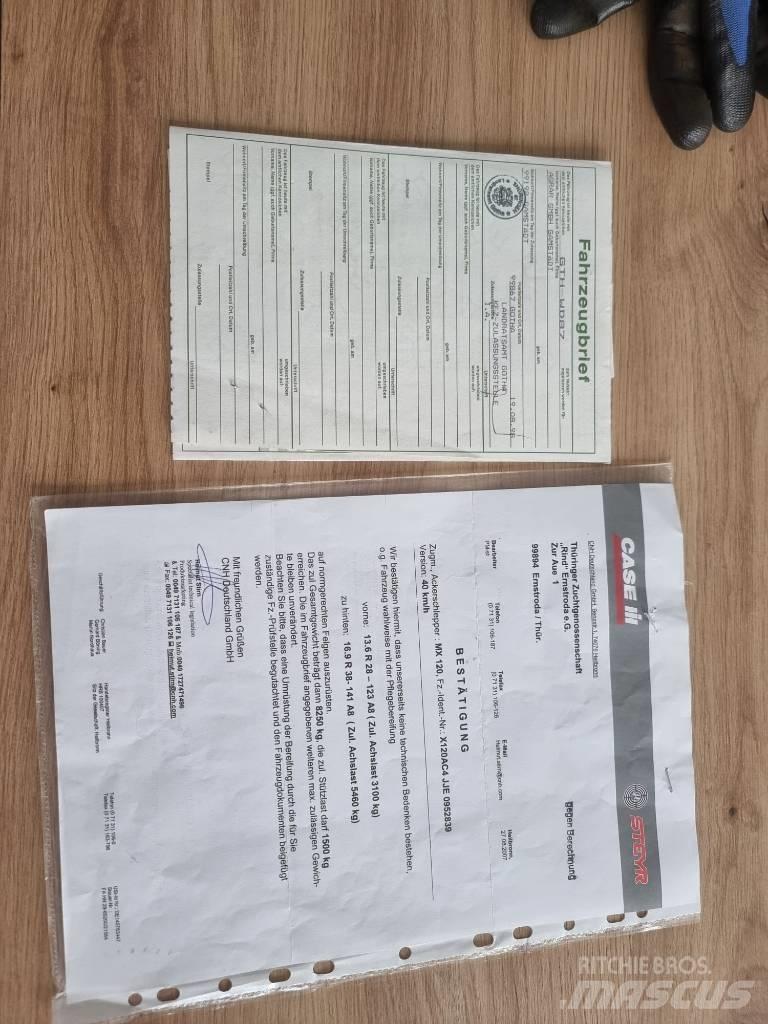 CASE MX 120 Ciągniki rolnicze