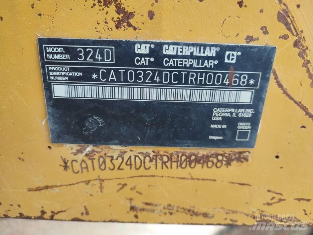 CAT 324 D Koparki gąsienicowe
