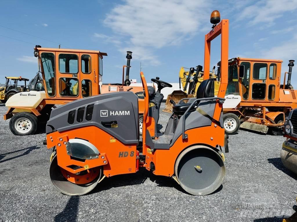 Hamm HD 8 VV Walce dwubębnowe
