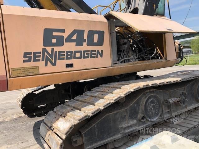 Sennebogen 640R Żurawie gąsienicowe
