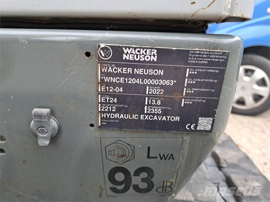 Wacker Neuson ET24 Koparki gąsienicowe