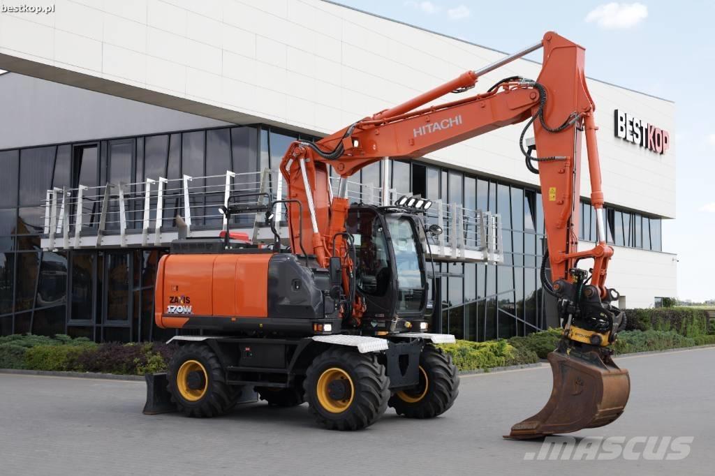 Hitachi ZX 170 W-6 Koparki kołowe
