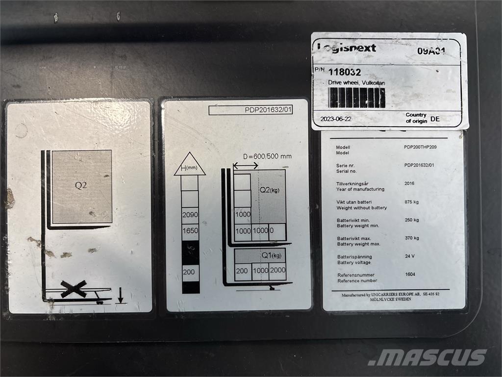 Atlet PDP200 Samojezdne maszyny do załadunku