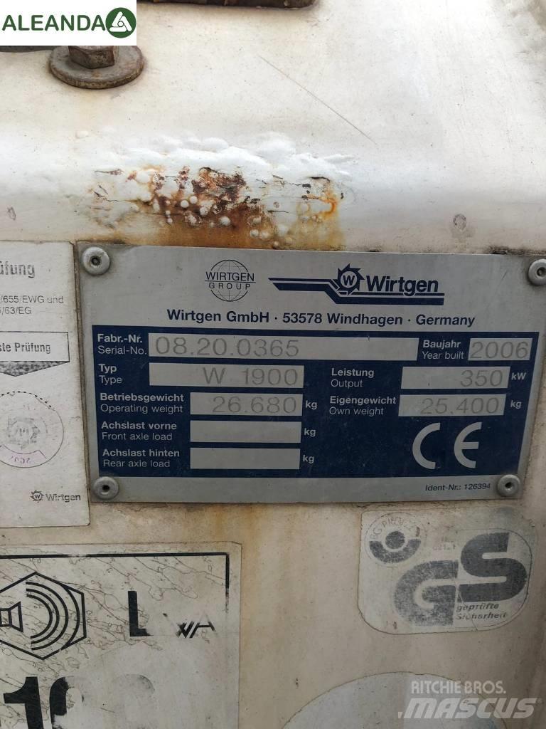 Wirtgen W1900 Frezarki do asfaltu