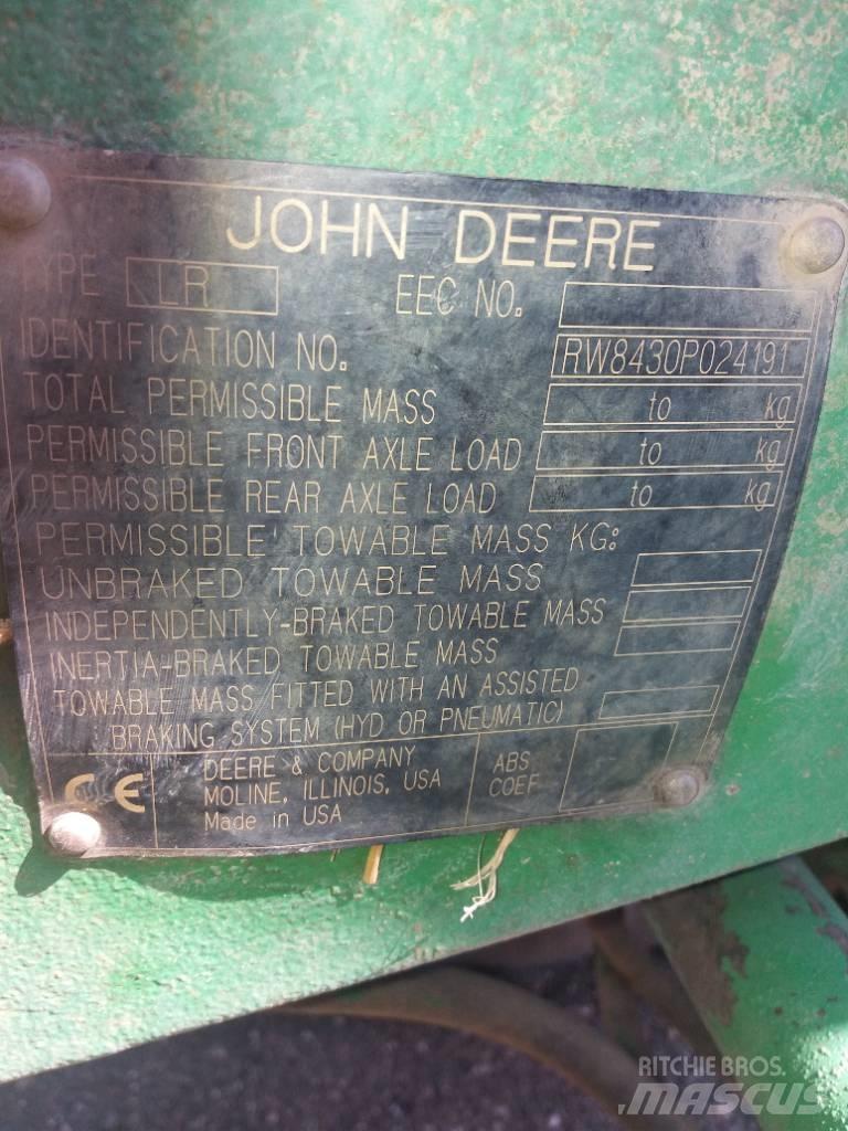 John Deere 8430 Ciągniki rolnicze