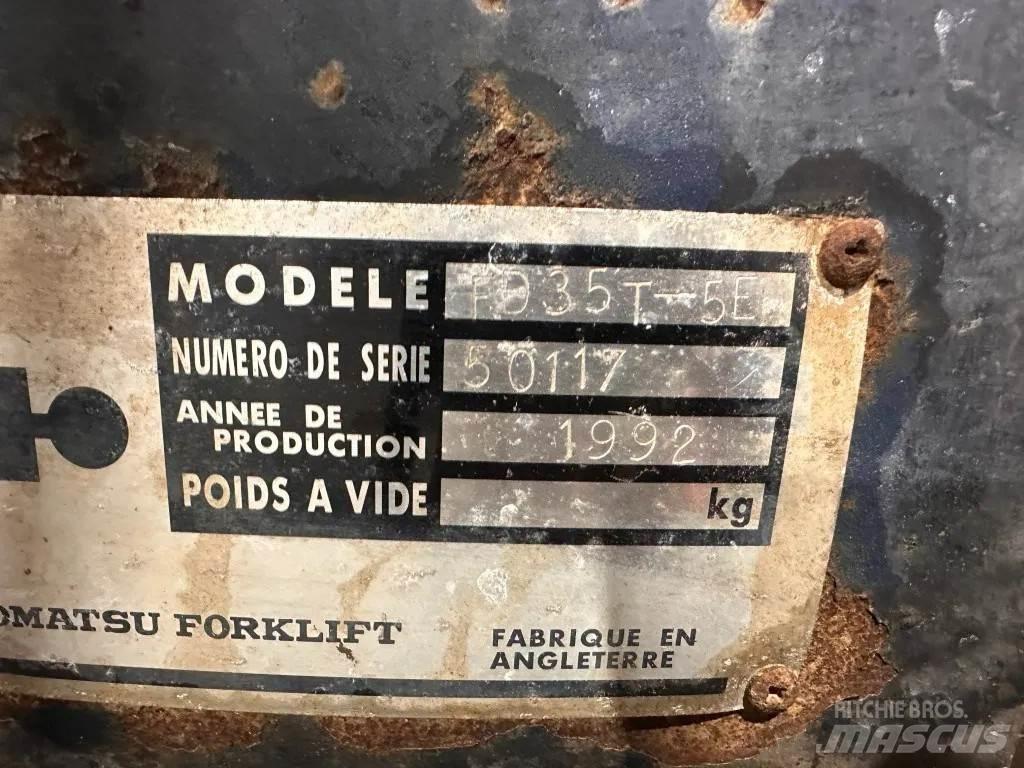 Komatsu FD 35 Wózki Diesla