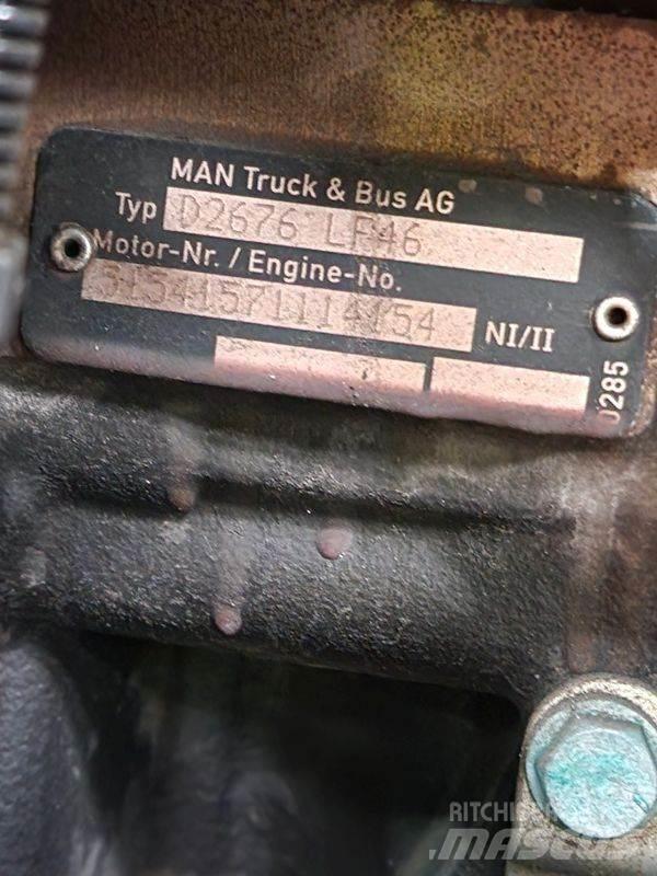 MAN D2676 LF46 Silniki