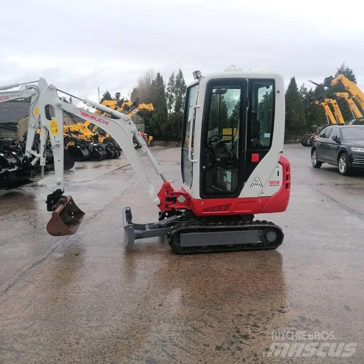 Takeuchi TB216 Minikoparki